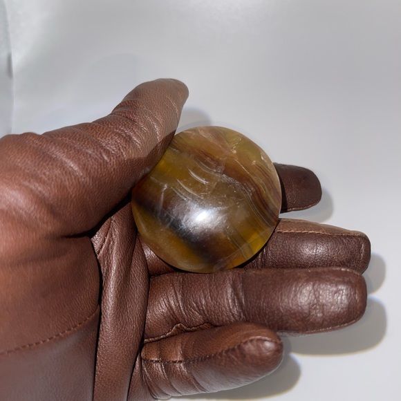 Fluorite Palm Stone 💛HP!💛 - Picture 7 of 14